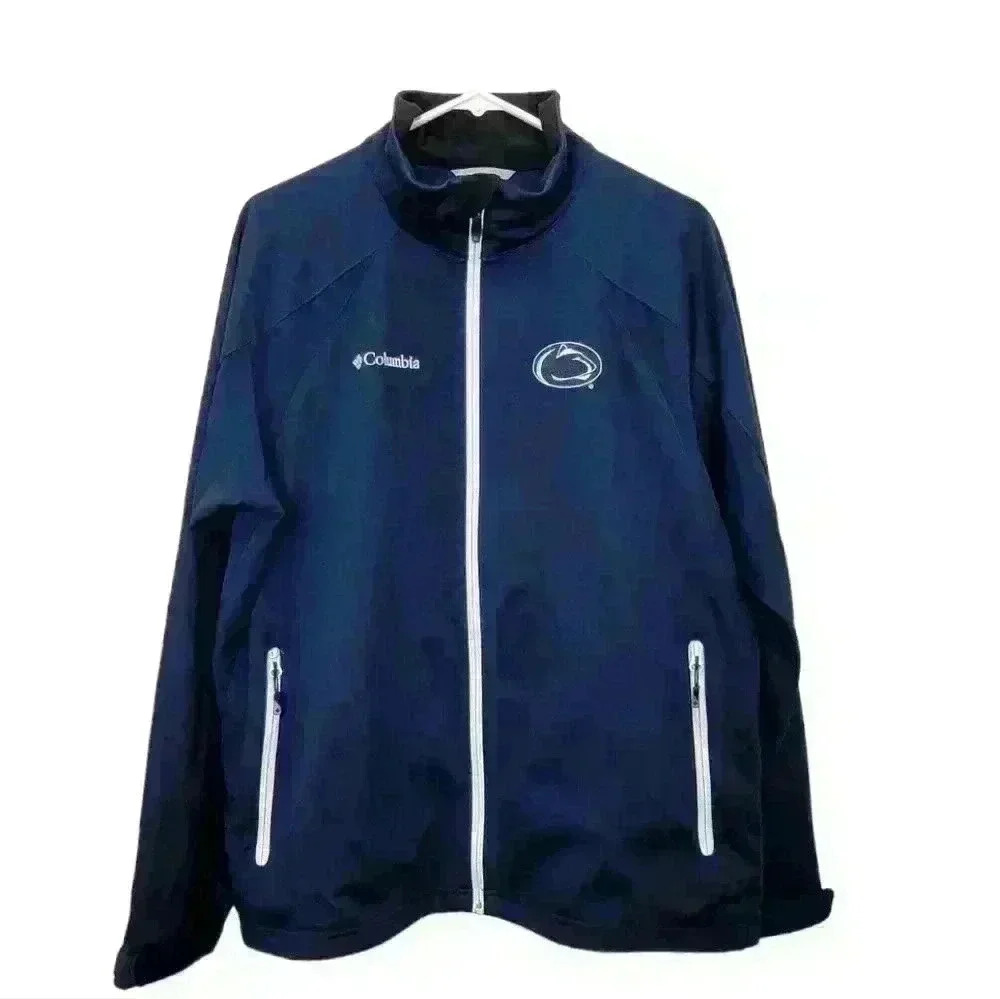 Columbina Jacket Termal Comfort Omni Heat Sz Large Logo Penn State